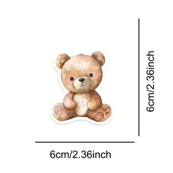 🎉HOST PICK🎉 NIP! 50 Pieces of Adorable Animal Stickers! - Picture 9 of 9